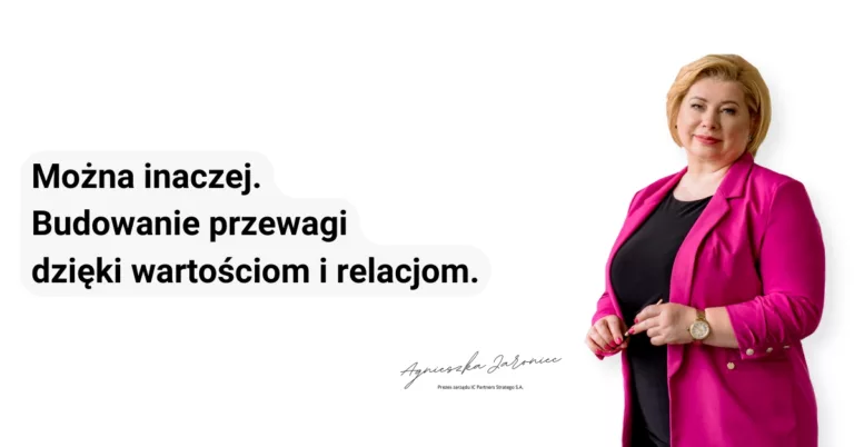 Można inaczej – przewaga przez wartości i relacje.